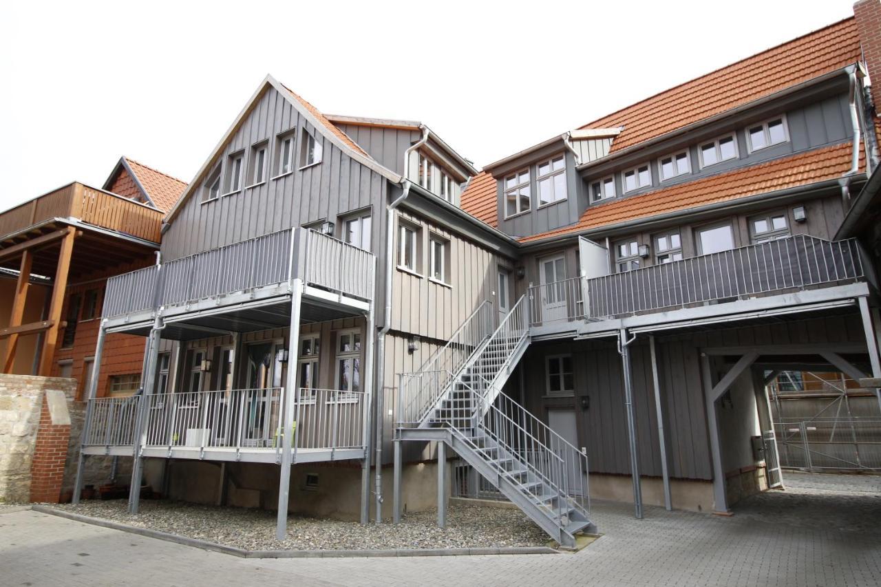 St. Aegidii- Blick Apartment เควดลินบวร์ก ภายนอก รูปภาพ