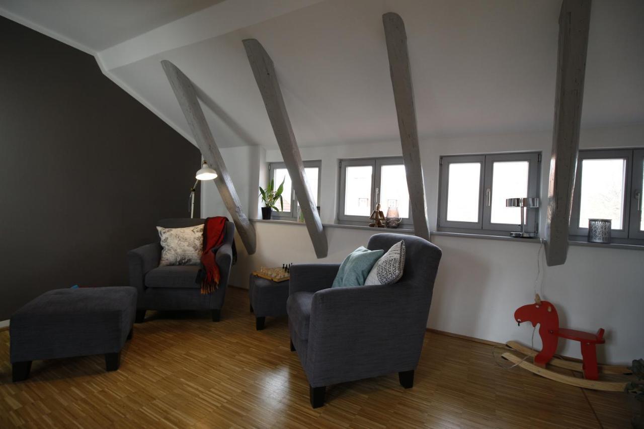 St. Aegidii- Blick Apartment เควดลินบวร์ก ภายนอก รูปภาพ